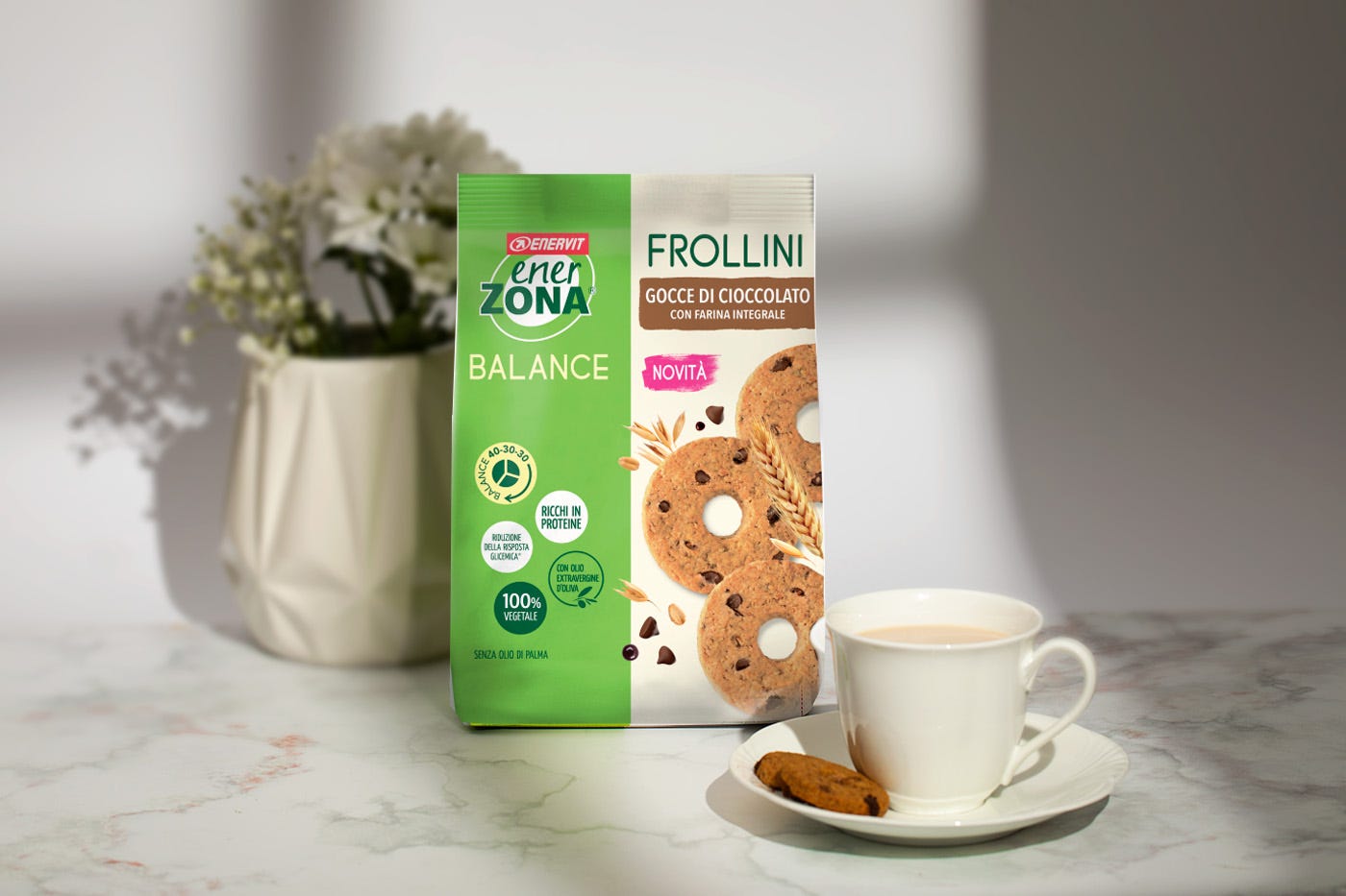 EnerZona Frollini con gocce di cioccolato