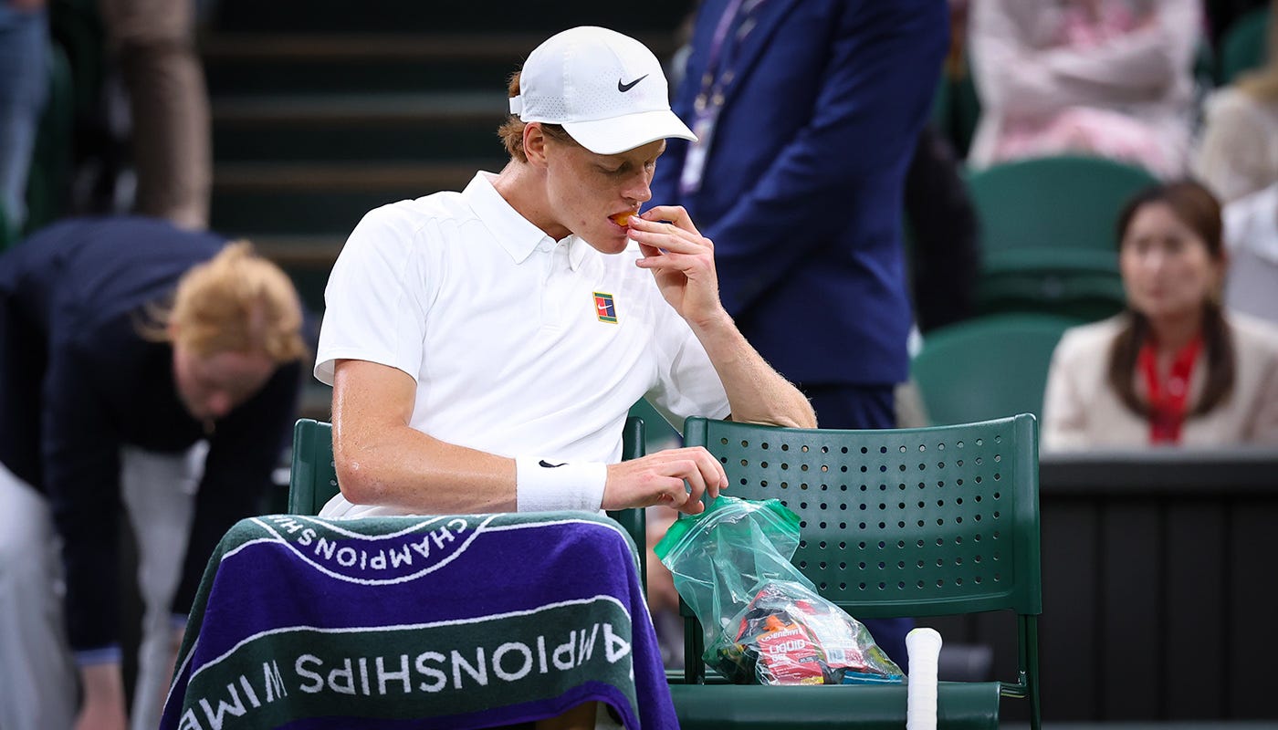 Jannik Sinner and Enervit