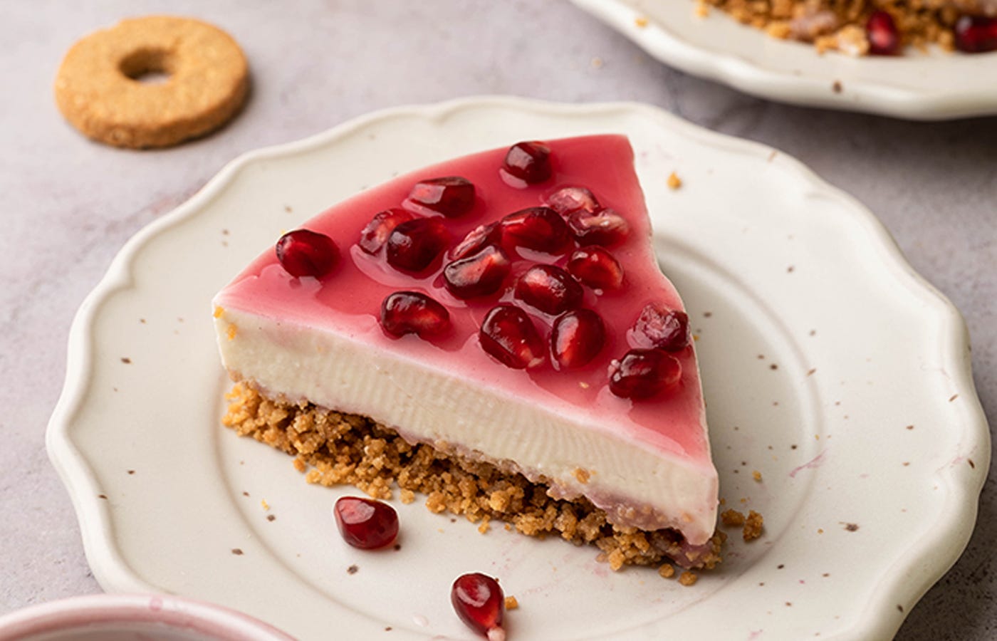 Cheesecake Veg al melograno